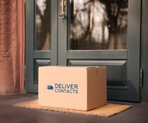 Deliver contacts package