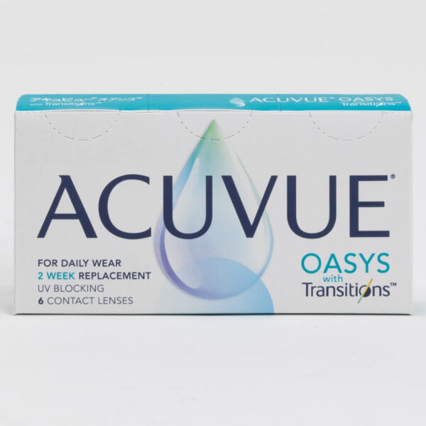 Acuvue oasys 2 week replacement 6 pack contact lenses, standard sphere power for hyperopia and myopia.