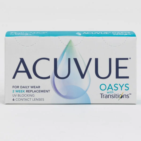 Acuvue oasys 2 week replacement 6 pack contact lenses, standard sphere power for hyperopia and myopia.