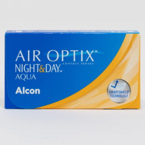 Alcon airoptix night&day 6 pack contact lenses, standard sphere power for hyperopia and myopia.