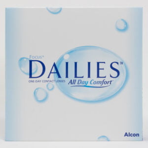Alcon dailies 90 pack contact lenses, standard sphere power for hyperopia and myopia.