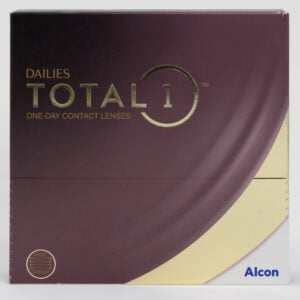 Alcon total1 dailies 90 pack contact lenses, standard sphere power for hyperopia and myopia.