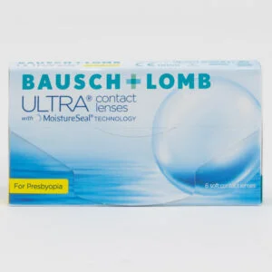 BauschLomb Ultra 6 pack contact lenses, multifocal lenses for presbyopia.