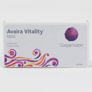 Coopervision avaira vitality 6 pack contact lenses, toric lenses for astigmatism.