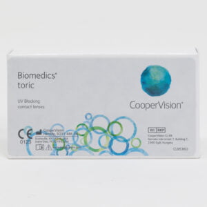 Coopervision biomedics 6 pack contact lenses, toric lenses for astigmatism.