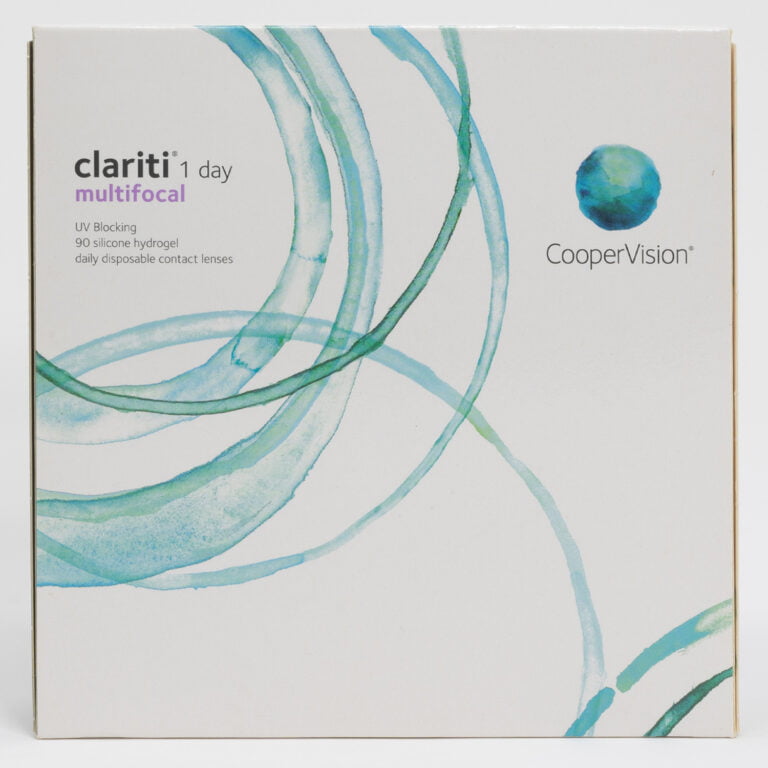 Coopervision clariti 90 pack contact lenses, multifocal lenses for presbyopia.