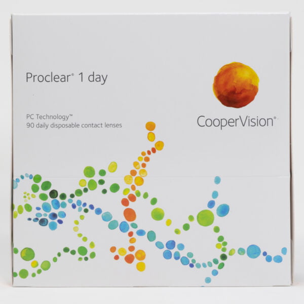 Coopervision proclear 90 pack contact lenses, standard sphere power for hyperopia and myopia.