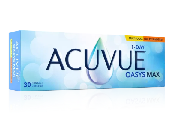 Acuvue Oasys Max Multifocal for Astigmatism 1-day (30-pack)